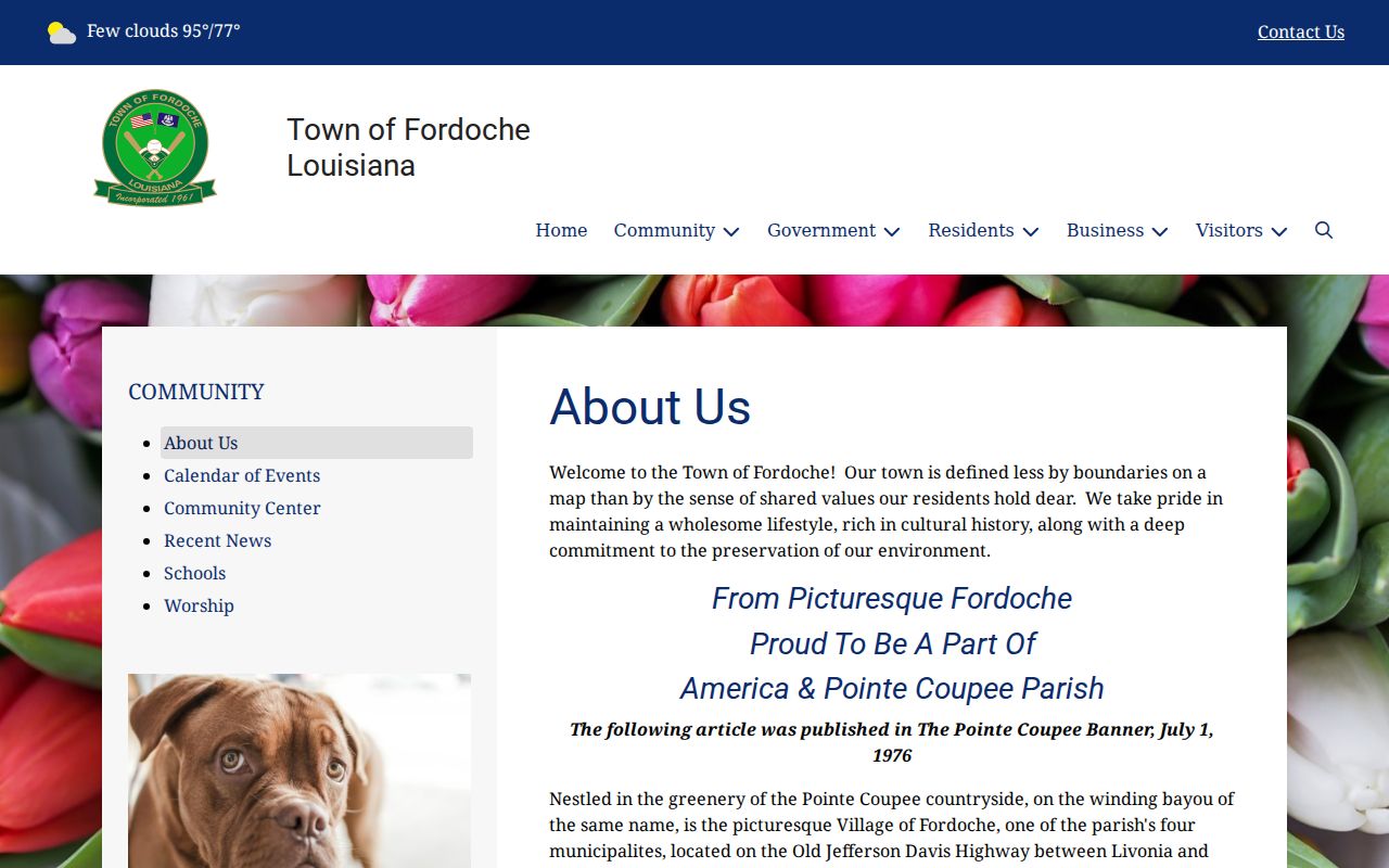 Fordoche criminal history official town history source